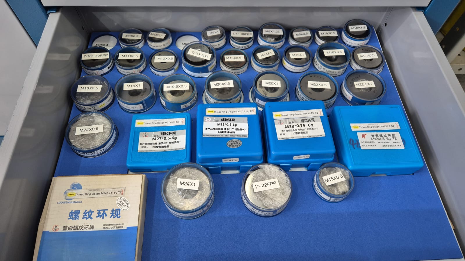 Calibradores de rosca